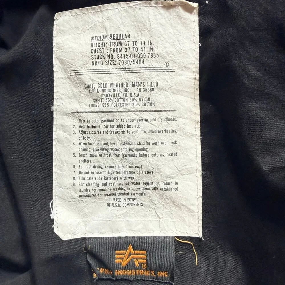Alpha Industries vintage alpha